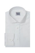 Camicia Londra - giro inglese 100% puro cotone bianco