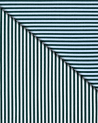 Camicia Argentario - popeline 100% puro cotone, fantasia rigata bianco e verde