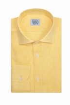 Camicia Burano - 100% lino giallo
