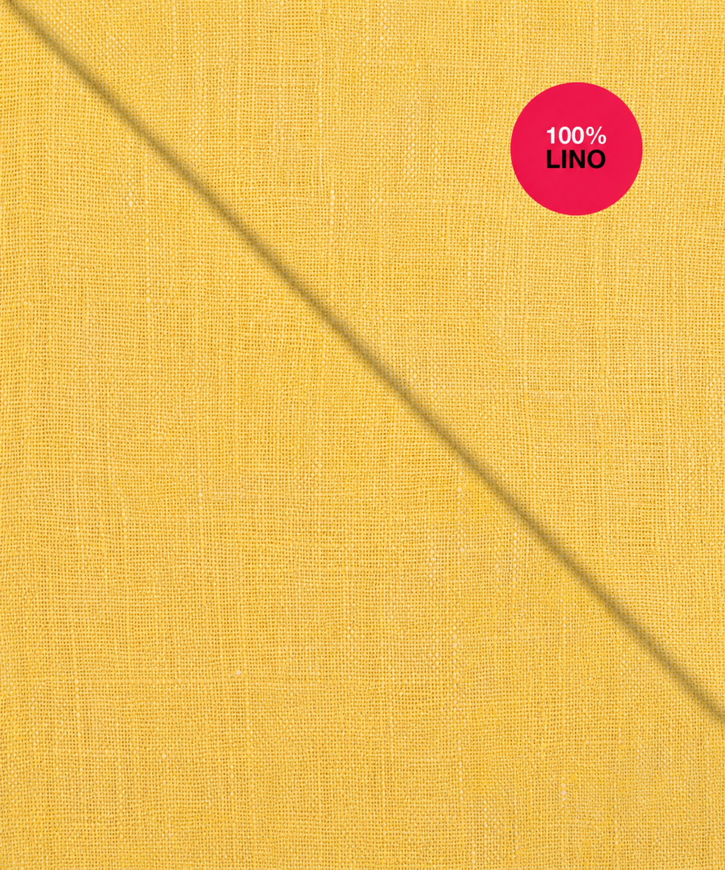 Camicia Burano - 100% lino giallo