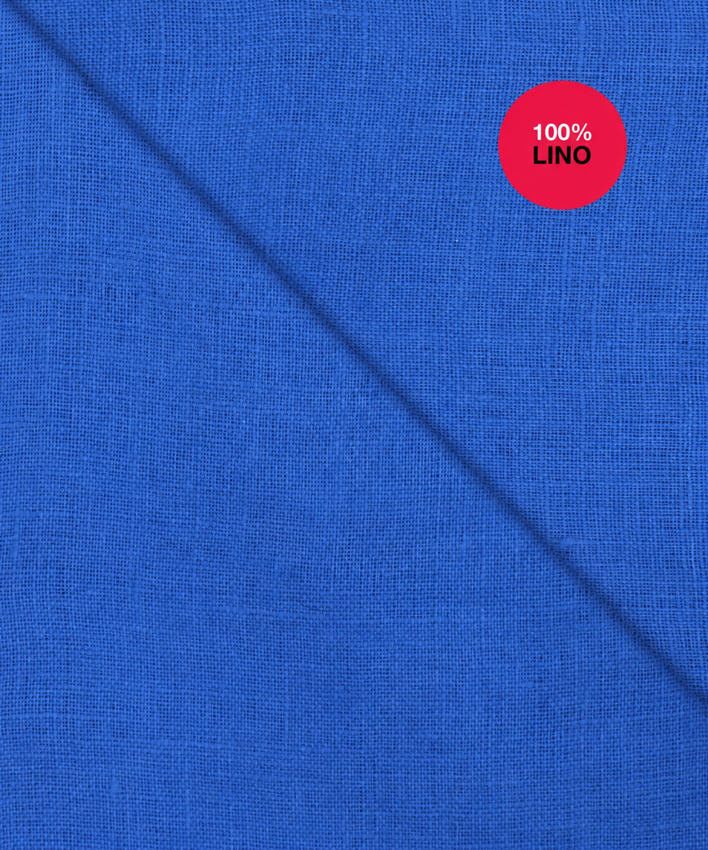 Camicia Milano Marittima - 100% lino blu royal