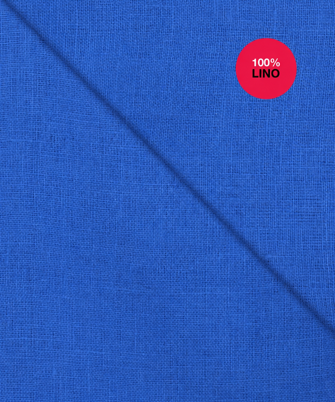 Camicia Milano Marittima - 100% lino blu royal