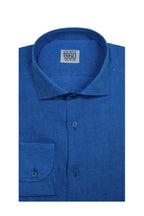Camicia Milano Marittima - 100% lino blu royal