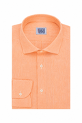 Camicia Minorca- 100% lino aragosta