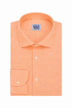 Camicia Minorca- 100% lino aragosta