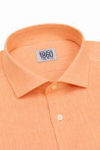 Camicia Minorca- 100% lino aragosta