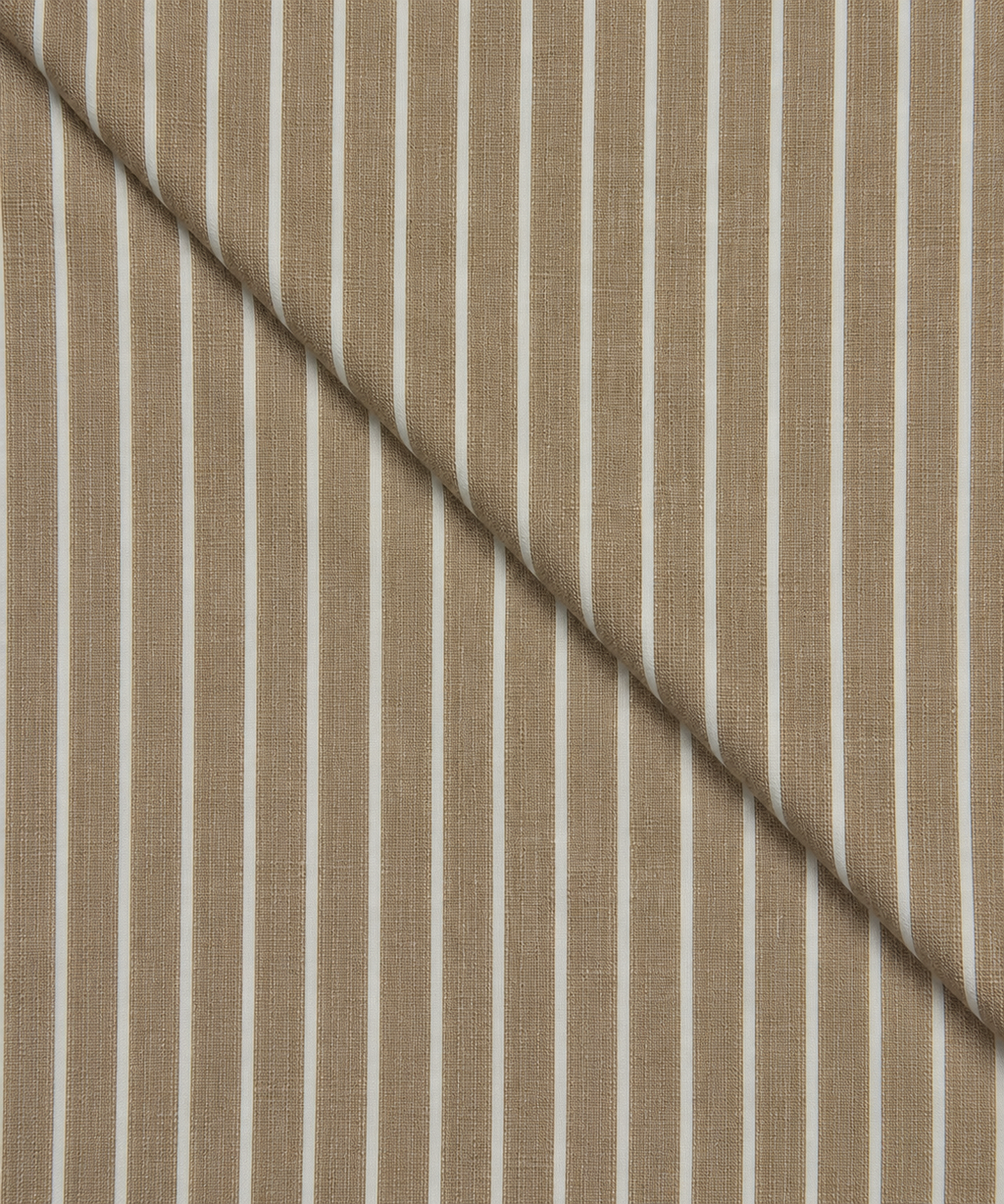 Camicia Lanzarote - 100% lino bacchettato bianco e beige