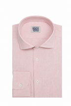Camicia Vernazza - 100% lino rosa