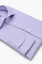Camicia Siviglia- twill no stiro, tinta unita lilla