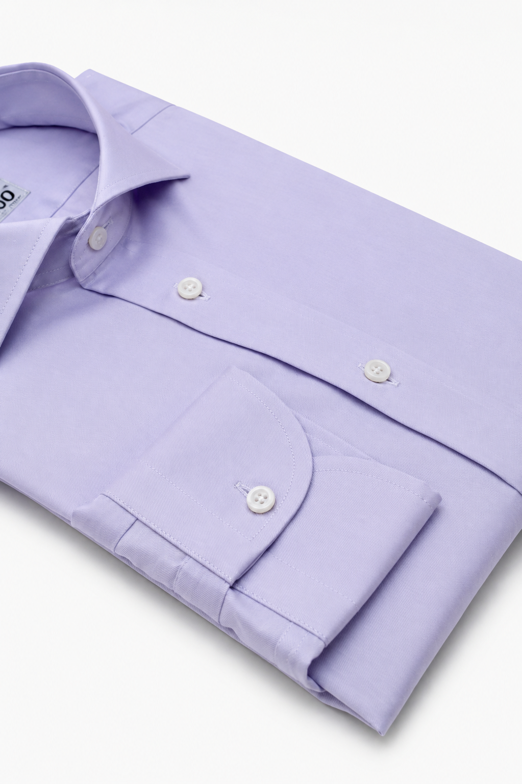 Camicia Siviglia- twill no stiro, tinta unita lilla