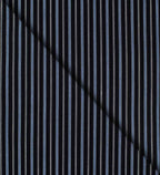 Camicia Asti - popeline 100% puro cotone, blu notte con fantasia righe