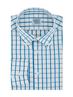 Camicia Gallarate – popeline 100% cotone, fantasia quadro