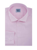 Camicia Pesaro - twill 100% cotone, tinta unita rosa