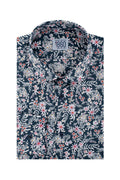 Camicia Savona - popeline stretch, fantasia floreale