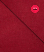 Camicia Trapani - 100% lino bordeaux