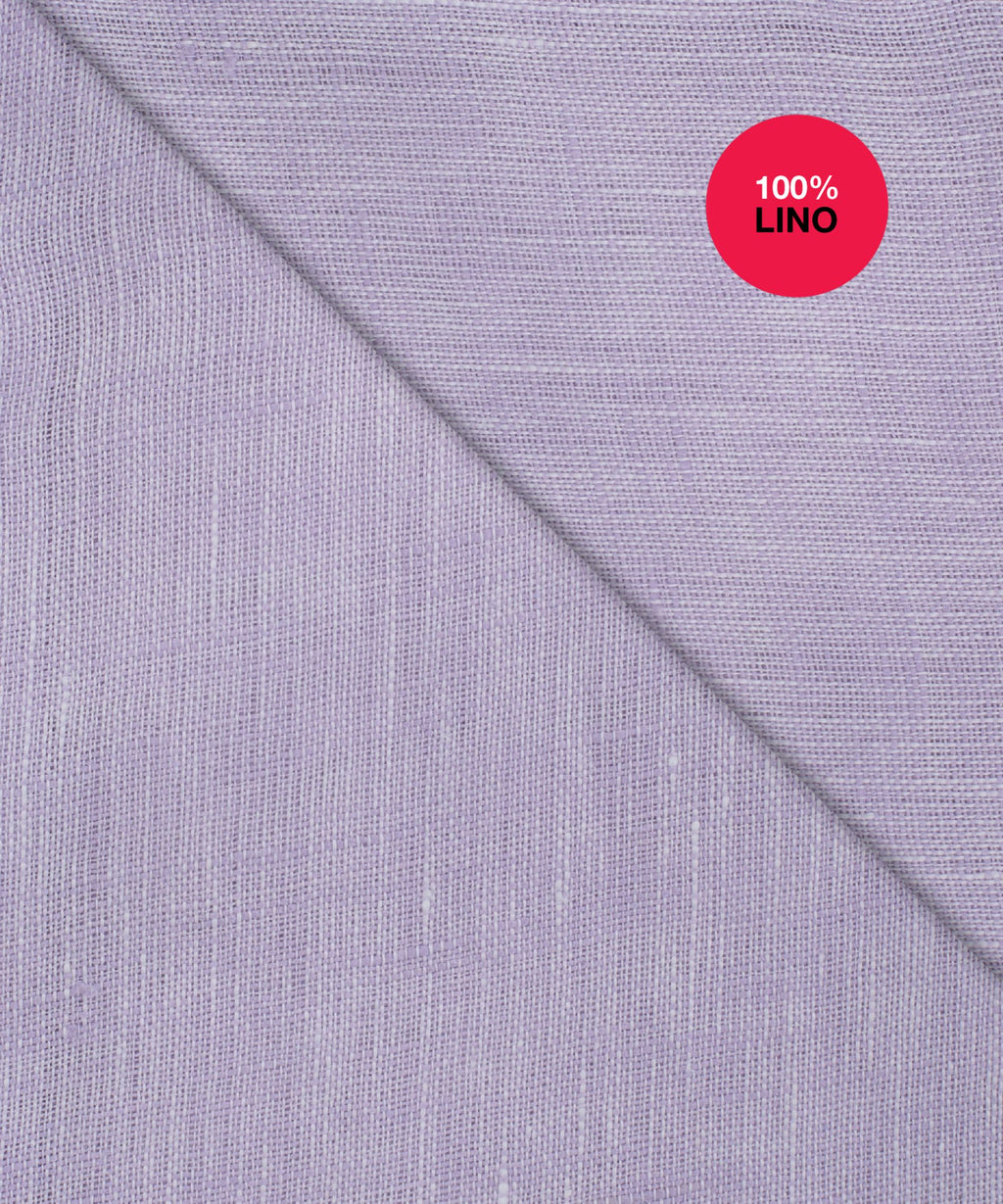 Camicia Nuoro - 100% lino glicine 