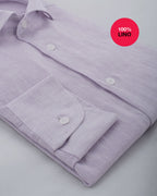 Camicia Nuoro - 100% lino glicine