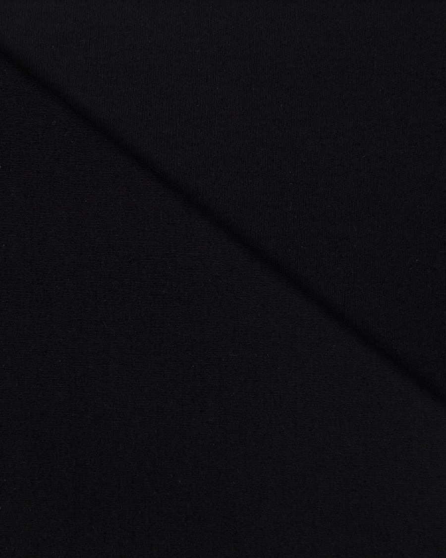 Camicia Modica – popeline 100% cotone, tinta unita nero