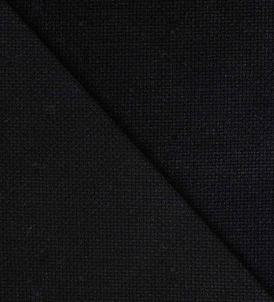 Camicia Club - oxford 100% puro cotone, tinta unita nero