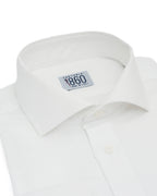 Camicia Londra - giro inglese 100% puro cotone bianco