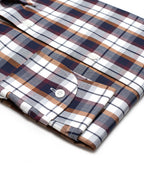 Camicia Monaco - vaiella 100% puro cotone, fantasia quadro