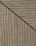 Camicia Petra - 100% lino bastoncino bianco e nocciola