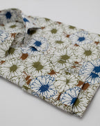 Camicia Riviera - zephir 100% puro cotone con motivi floreali