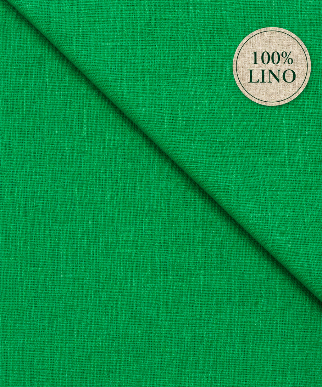 Camicia Valdarno - 100% lino verde
