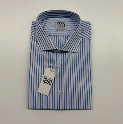 Camicia Assisi, taglia 45 regular, 100% cotone