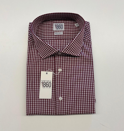 Camicia Lugano, taglia 48 regular, 100% cotone