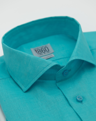 Camicia Stintino – 100% lino tiffany
