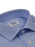 camicia blu Imperia sartoria 1860