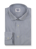 camicia a righe Parma sartoria 1860