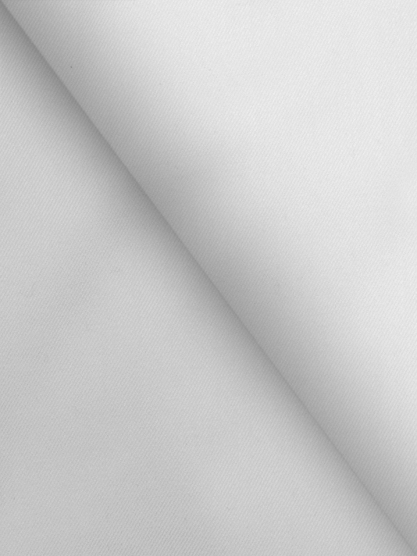 Camicia Cesena – popeline stretch, tinta unita bianco
