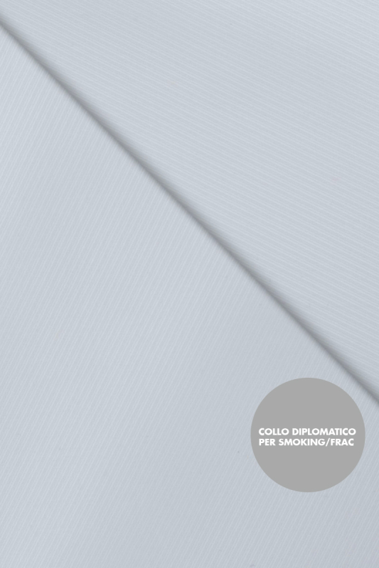 Camicia Agropoli - 100% cotone, diagonale bianco