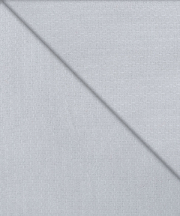 Camicia Pienza - 100% cotone, fantasia operata tono su tono bianco