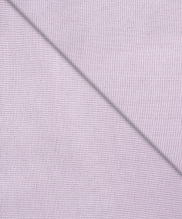 Camicia Pesaro - twill 100% cotone, tinta unita rosa
