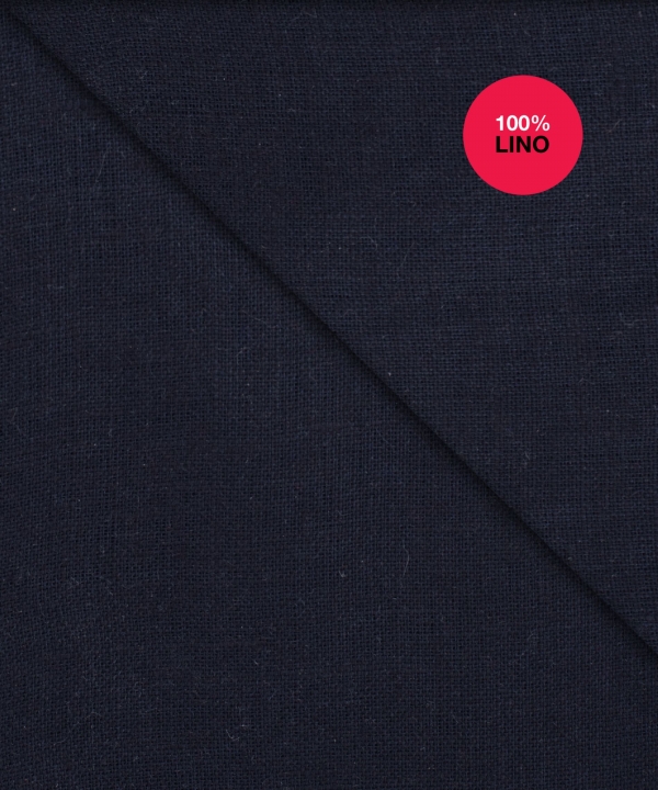 Camicia Sondrio - 100% lino blu