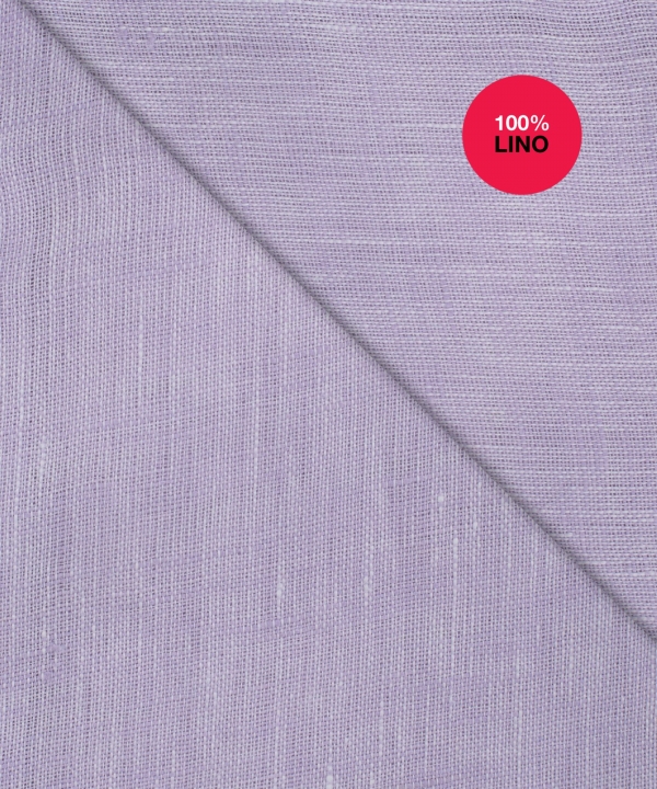 Camicia Nuoro - 100% lino glicine 