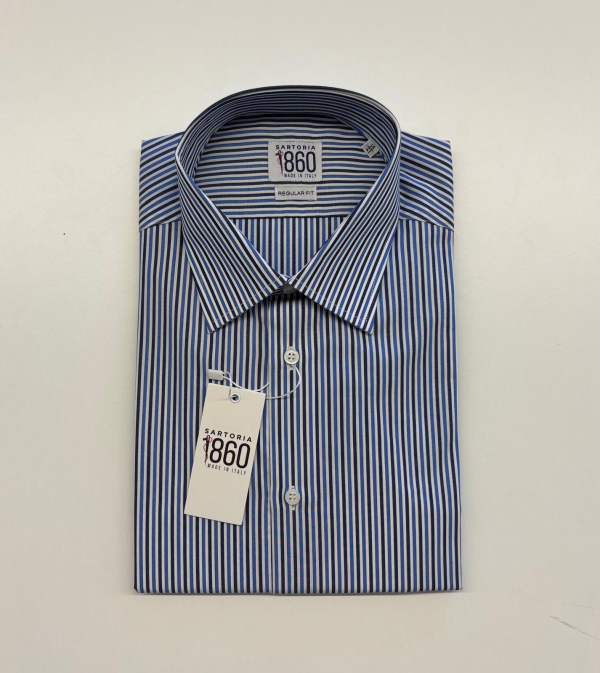 Camicia Ferrara, taglia 41 regular, 100% cotone