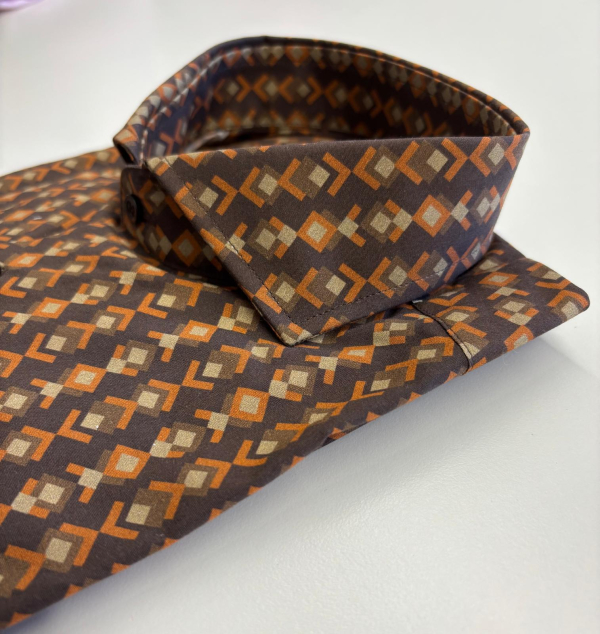 Camicia Leuca, taglia 39 slim, 100% cotone