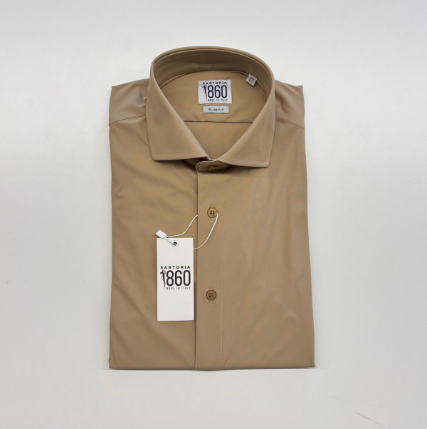 Camicia Madrid, taglia 38 slim, lycra no stiro