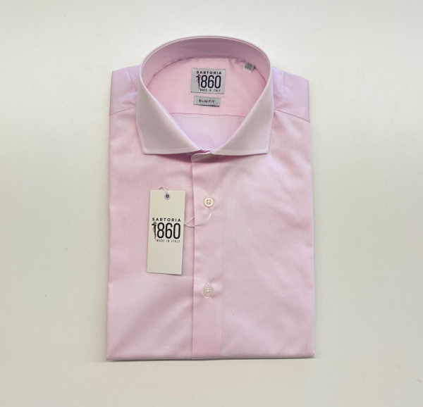 Camicia Pesaro, taglia 40 slim, 100% cotone