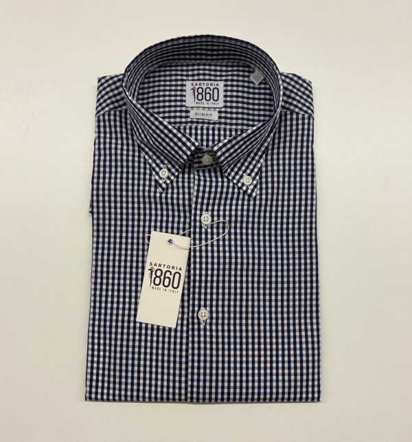 Camicia Zurigo, taglia 40 slim, 100% cotone